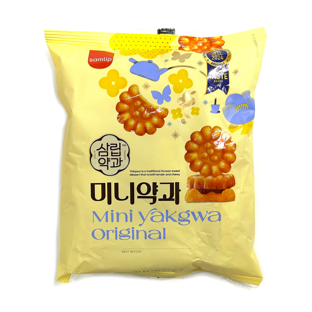 [Samlip] Korean Traditional Snack Mini Yakgwa / 삼립 미니 꿀 약과 (200g)