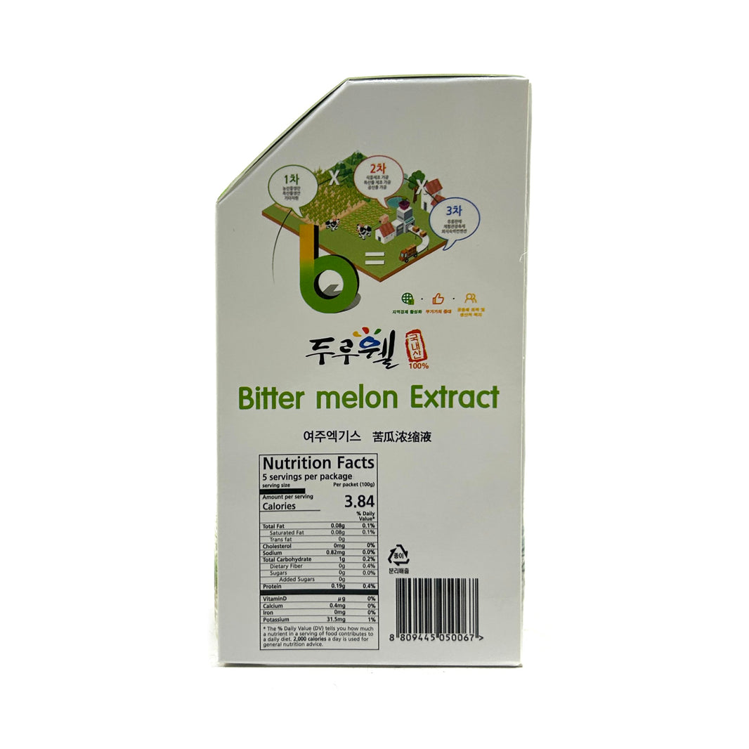 [Dooruwall] Bitter Melon Extract Juice / 두루웰 여주 즙 (100ml x10pk)