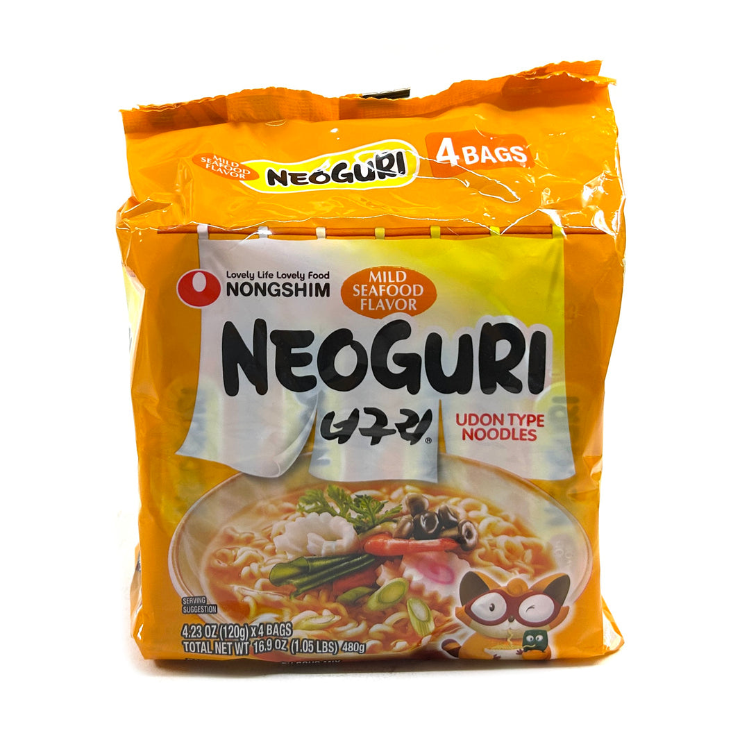 [Nongshim] Neoguri Mild Seafood Flavor / 농심 너구리 순한맛 (4pk)