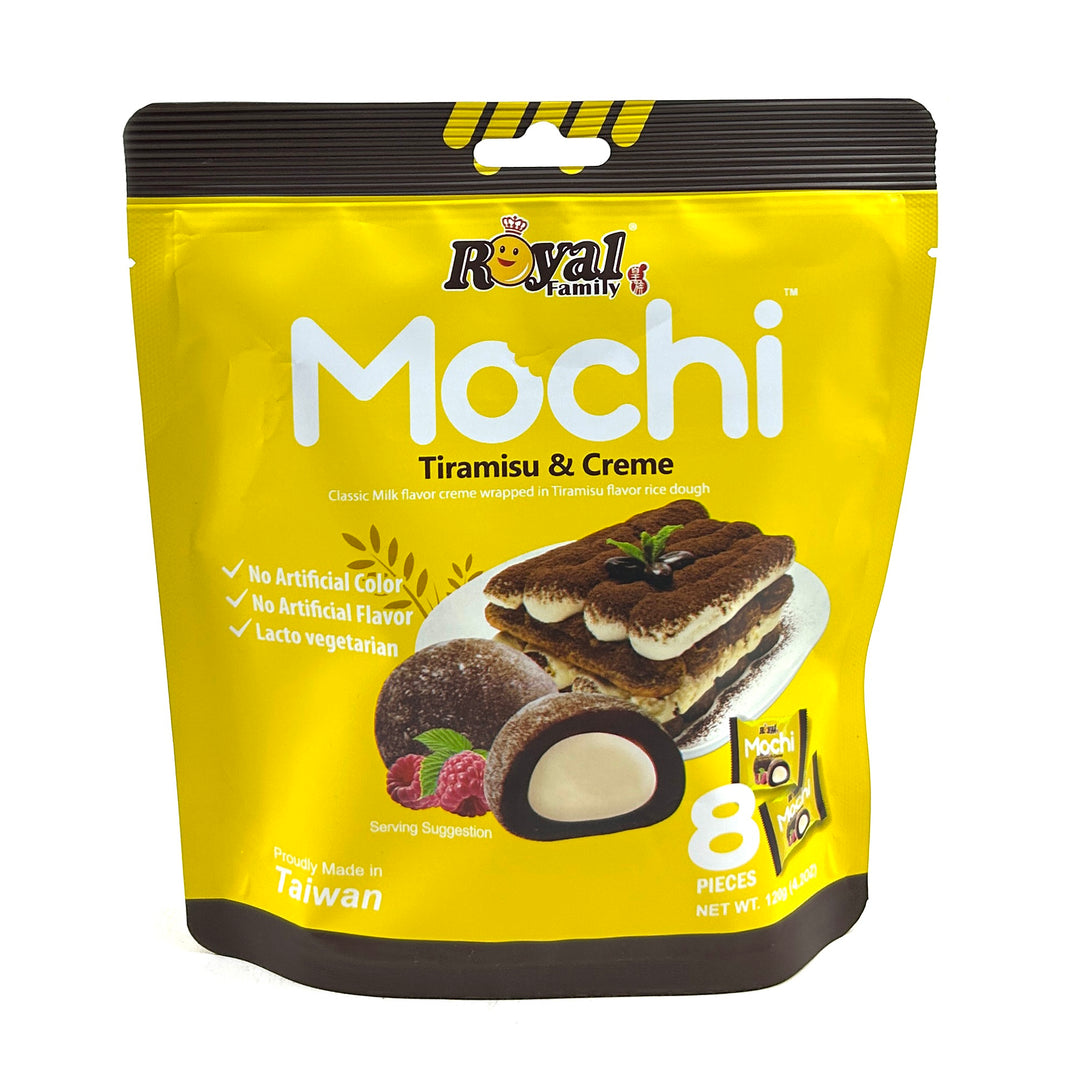 [Royal Family] Mochi Tiramisu & creme / 로얄 패밀리 모찌 티라미수 크림 (120g)