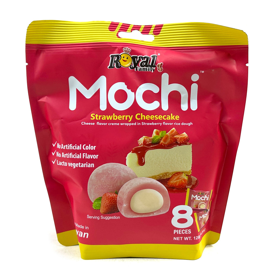 [Royal Family] Mochi Strawberry Cheesecake / 로얄 패밀리 모찌 딸기 치즈케익 (120g)