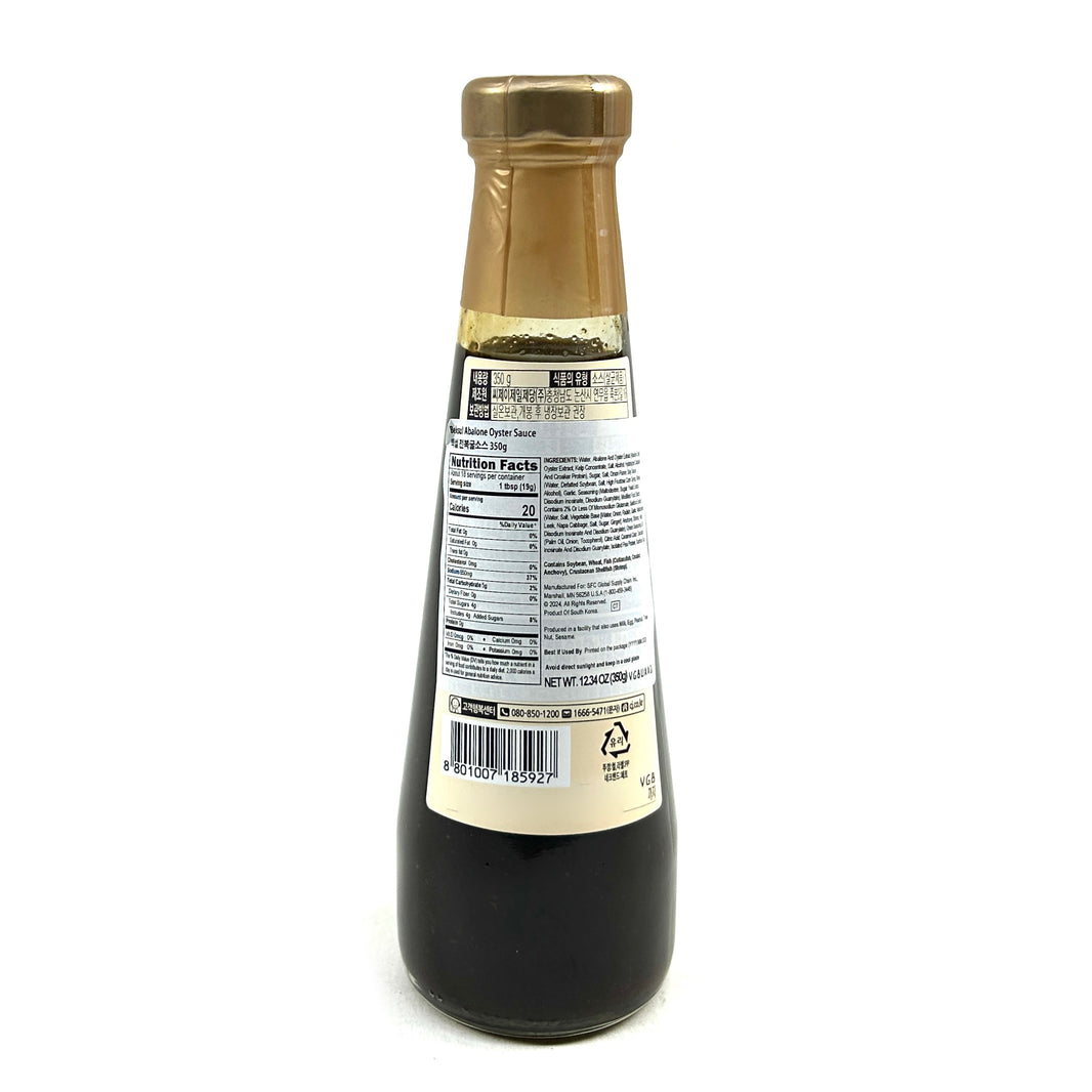 [Beksul] Premium Abalone Oyster Sauce / 백설 프리미엄 전복 굴소스 (350g)