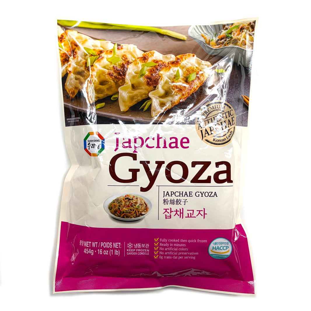 [Surasang] Japchae Gyoza Dumplings / 수라상 잡채 교자 냉동 만두 (454g)