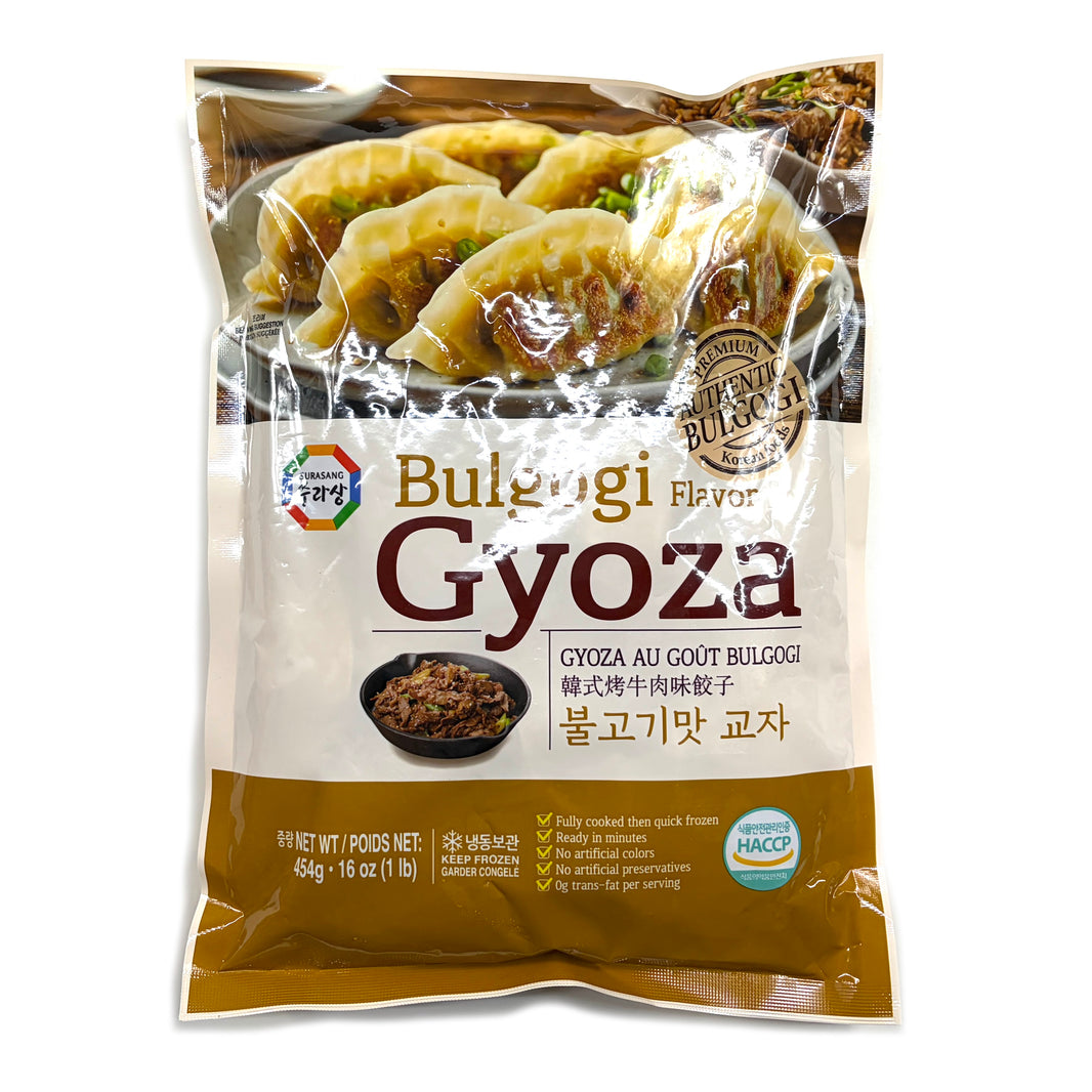 [Surasang] Bulgogi Gyoza Dumplings / 수라상 불고기 교자 냉동 만두 (454g)