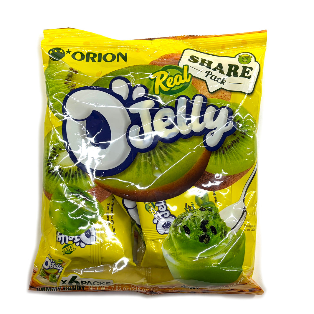 [Orion] O'Jelly Real Kiwi / 오리온 오젤리 키위 젤리 (216g)