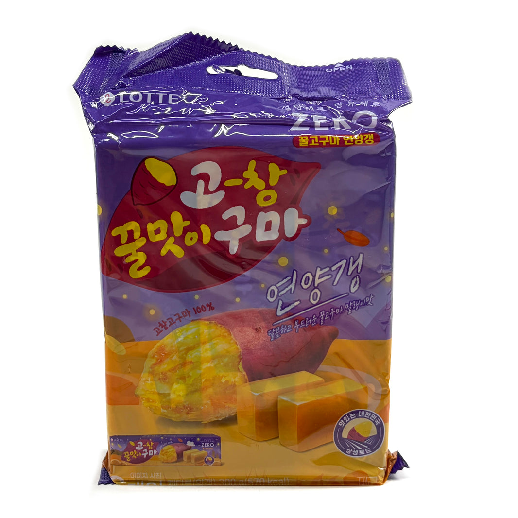 [Lotte] Red Jelly Sweet Potato / 롯데 꿀 고구마 연양갱 (300g)