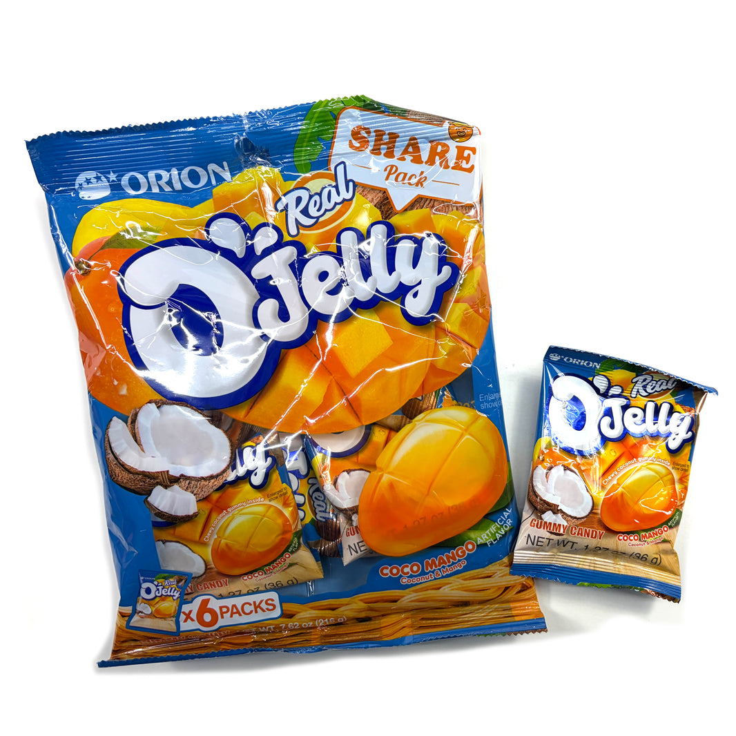 [Orion] O'Jelly Real Coco Mango / 오리온 오젤리 코코 망고 젤리 (216g)