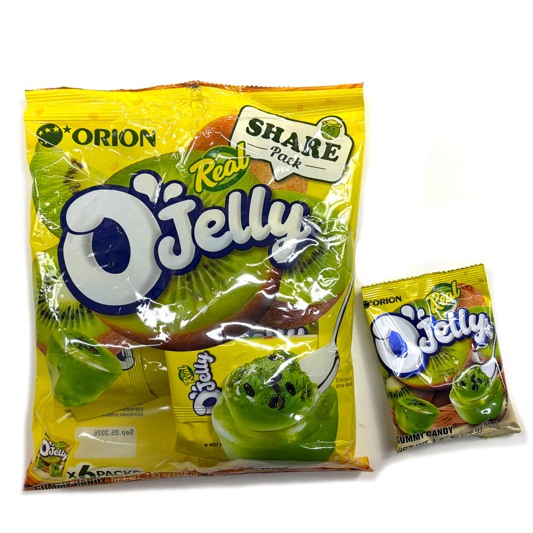 [Orion] O'Jelly Real Kiwi / 오리온 오젤리 키위 젤리 (216g)