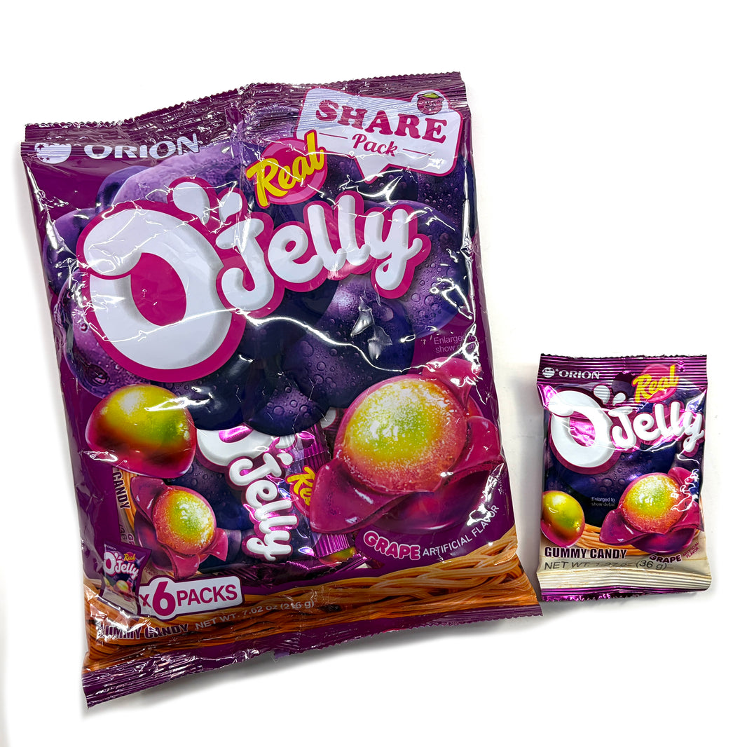 [Orion] O'Jelly Real Grape / 오리온 오젤리 포도 젤리 (216g)