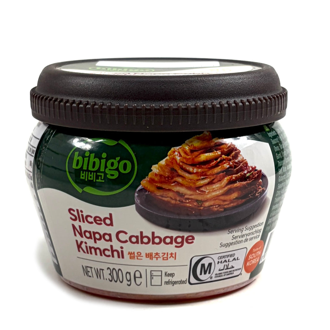 [Bibigo] Sliced Napa Cabbage Kimchi / 비비고 단지 썰은 배추 김치 (300g)