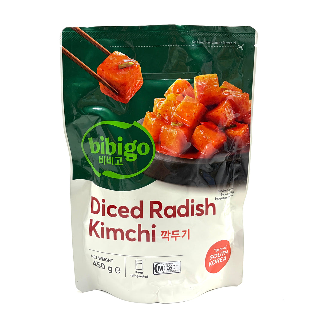 [Bibigo] Diced Radish Kimchi / 비비고 깍두기 김치 (450g)