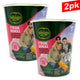 [Bibigo] Tteok-bokki Spicy & Creamy K-Rose Sauce Topokki Cup K-pop Seventeen Edition / 비비고 컵 떡볶이 로제 작은컵 세븐틴 에디션 (125g x2)