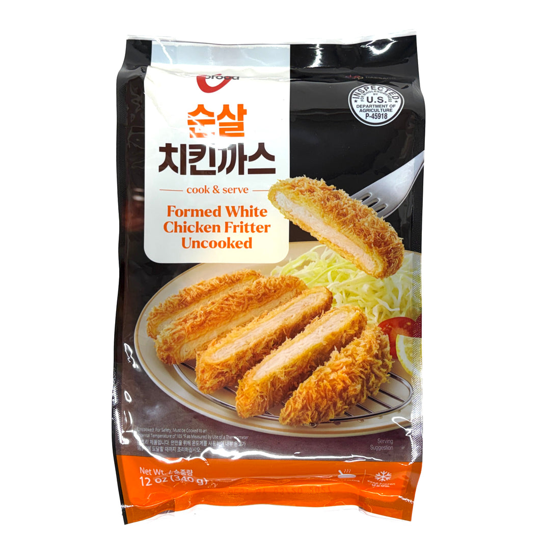 [O'food] Formed White Chicken Fritter Uncooked / 오푸드 순살 치킨 까스 (340g)