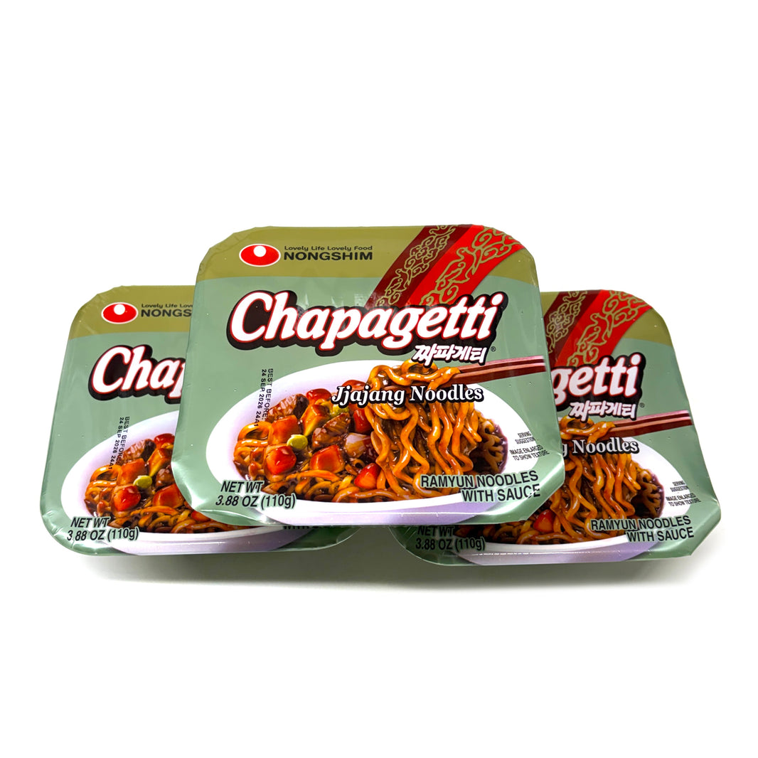 [Nongshim] Chapagetti Squar Bowl / 농심 짜파게티 사각 사발면 (110g x3)