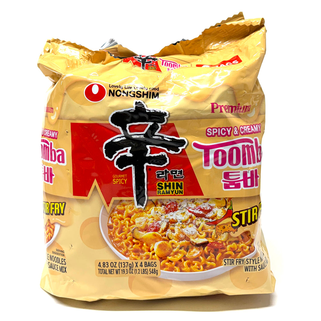 [Nongshim] Shin Ramen Toomba Stir Fry / 농심 신라면 툼바 볶음면 (4pk)