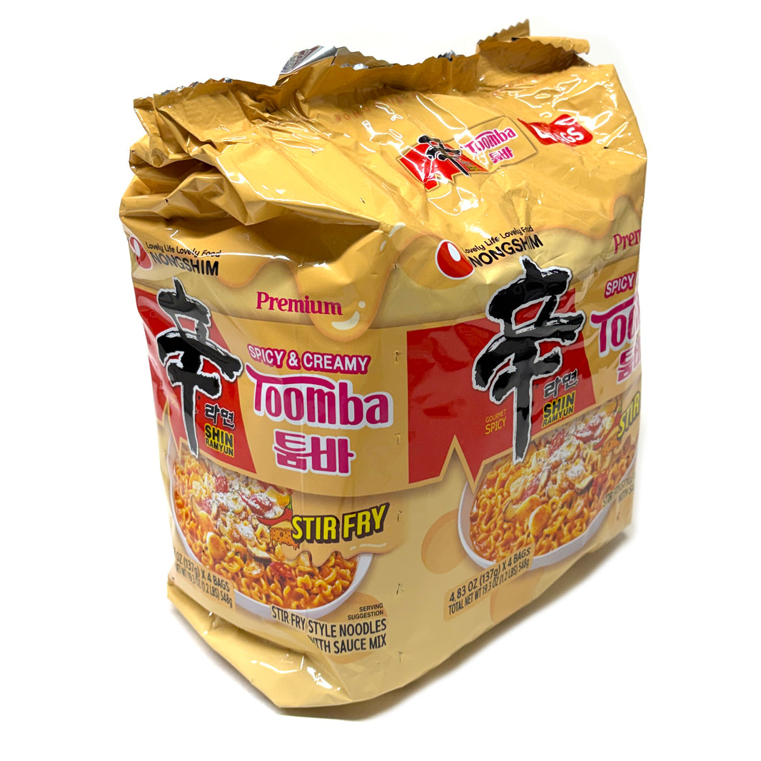 [Nongshim] Shin Ramen Toomba Stir Fry / 농심 신라면 툼바 볶음면 (4pk)