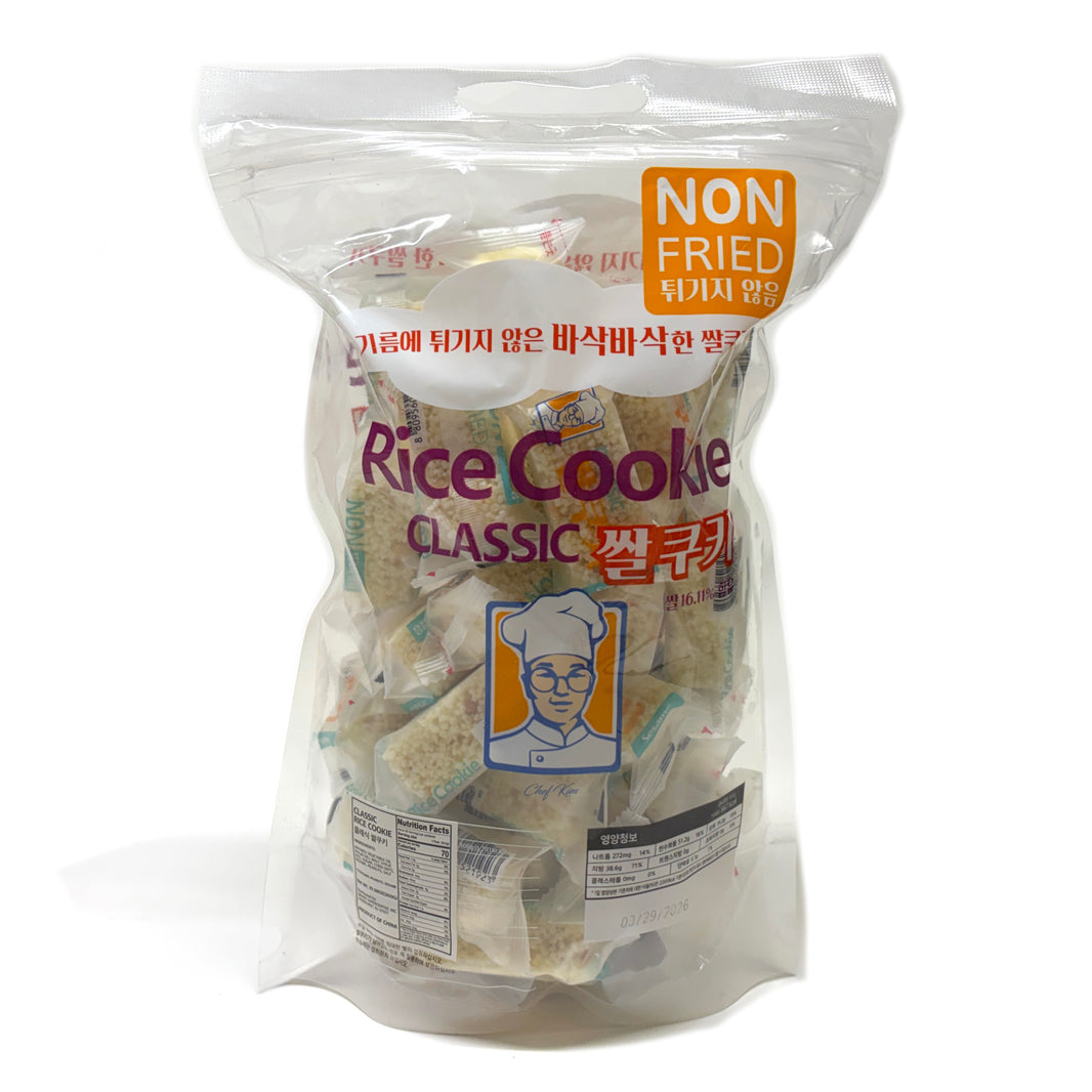 [Sesame] Classic Rice Cookie Snack / 클래식 쌀 쿠키 쌀과자 (300g)