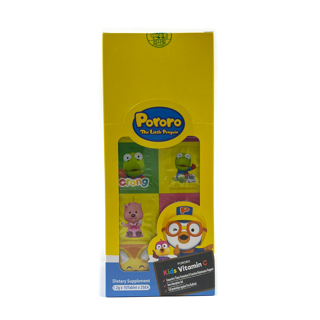 [Cho-A] Pororo Chewable Vitamin C / 뽀롱뽀롱 뽀로로 비타민 C (300g)