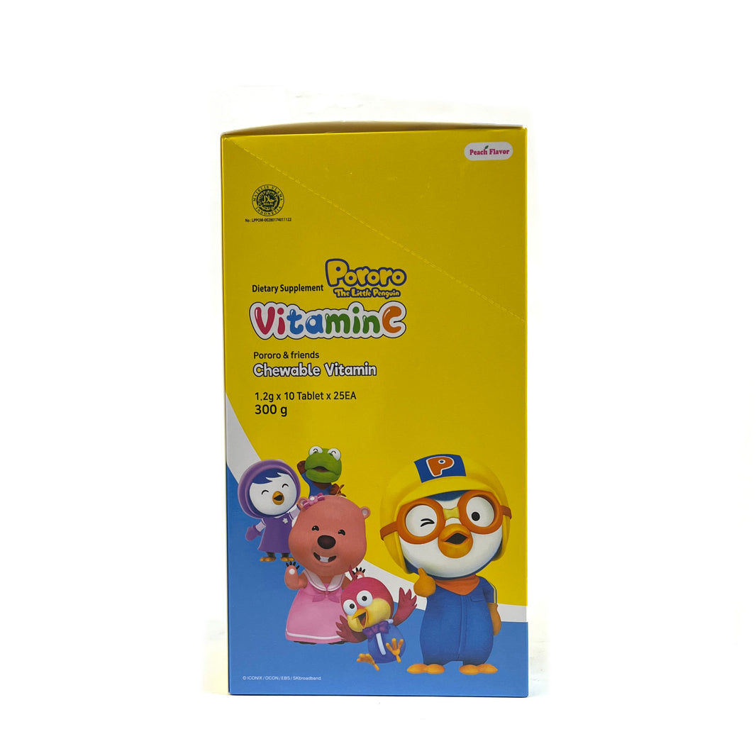 [Cho-A] Pororo Chewable Vitamin C / 뽀롱뽀롱 뽀로로 비타민 C (300g)