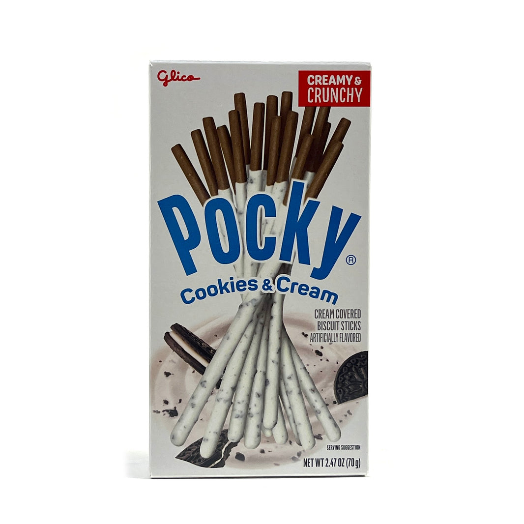 [Glico] Pocky Cookies & Cream Covered Biscuit Sticks / 글리코 포키 쿠키엔 크림 (70g x3)