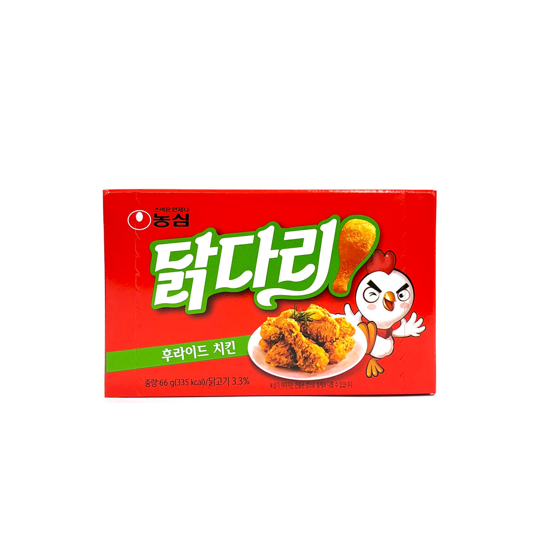 [Nongshim] Fried Drumstick Snack  / 농심 닭다리 스낵 후라이드치킨 맛 (66g)
