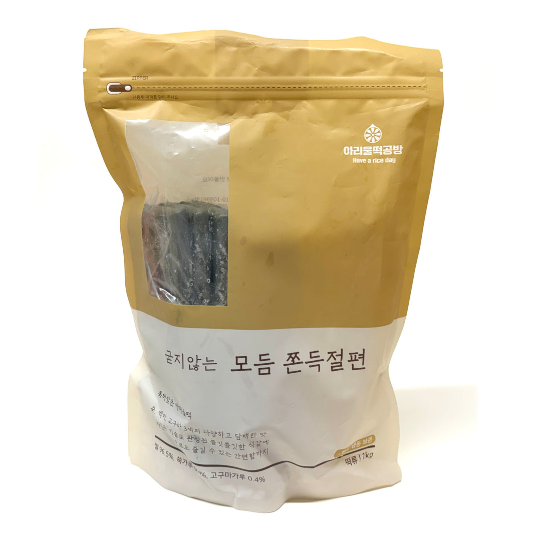 [Ariul] Assorted Chewy Rice Cake / 아리울 떡공방 굳지않는 모듬 쫀득 절편 떡 (1kg)