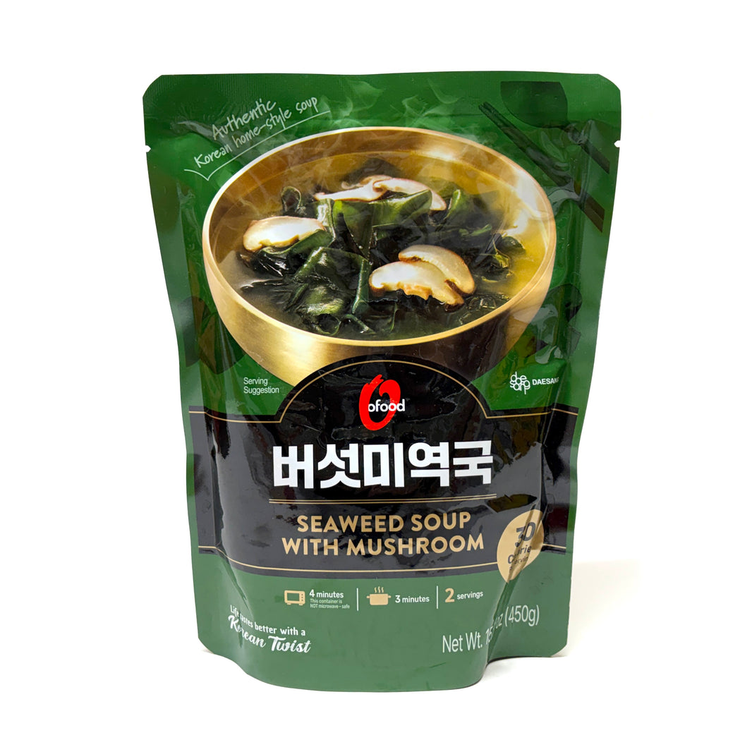 [Ofood] Seaweeed Soup w. Mushroom & Perilla Seeds / 오푸드 즉석 버섯 미역국 (450g)