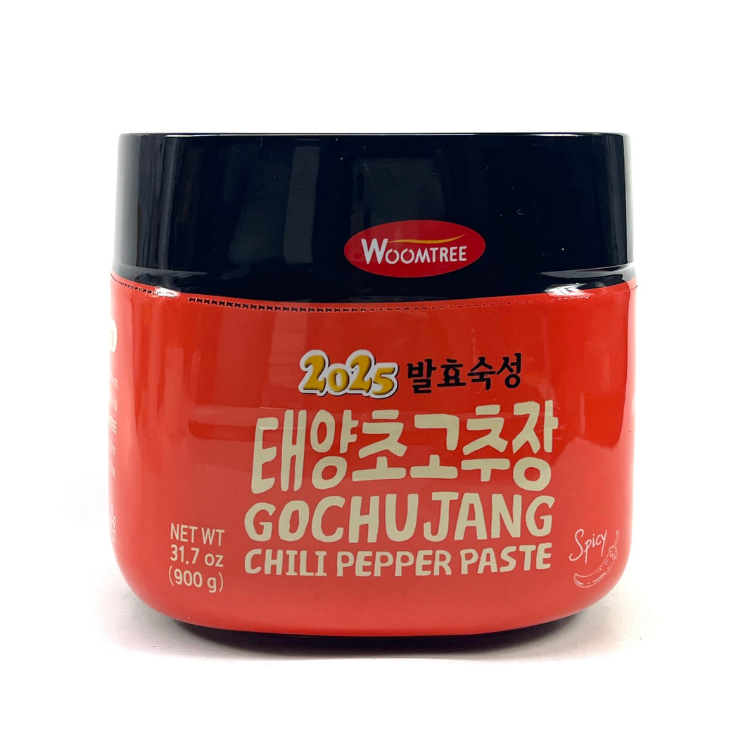 [Woomtree] Gochujang Chili Pepper Paste Spicy / 움트리 발효숙성 태양초 고추장 (900g)