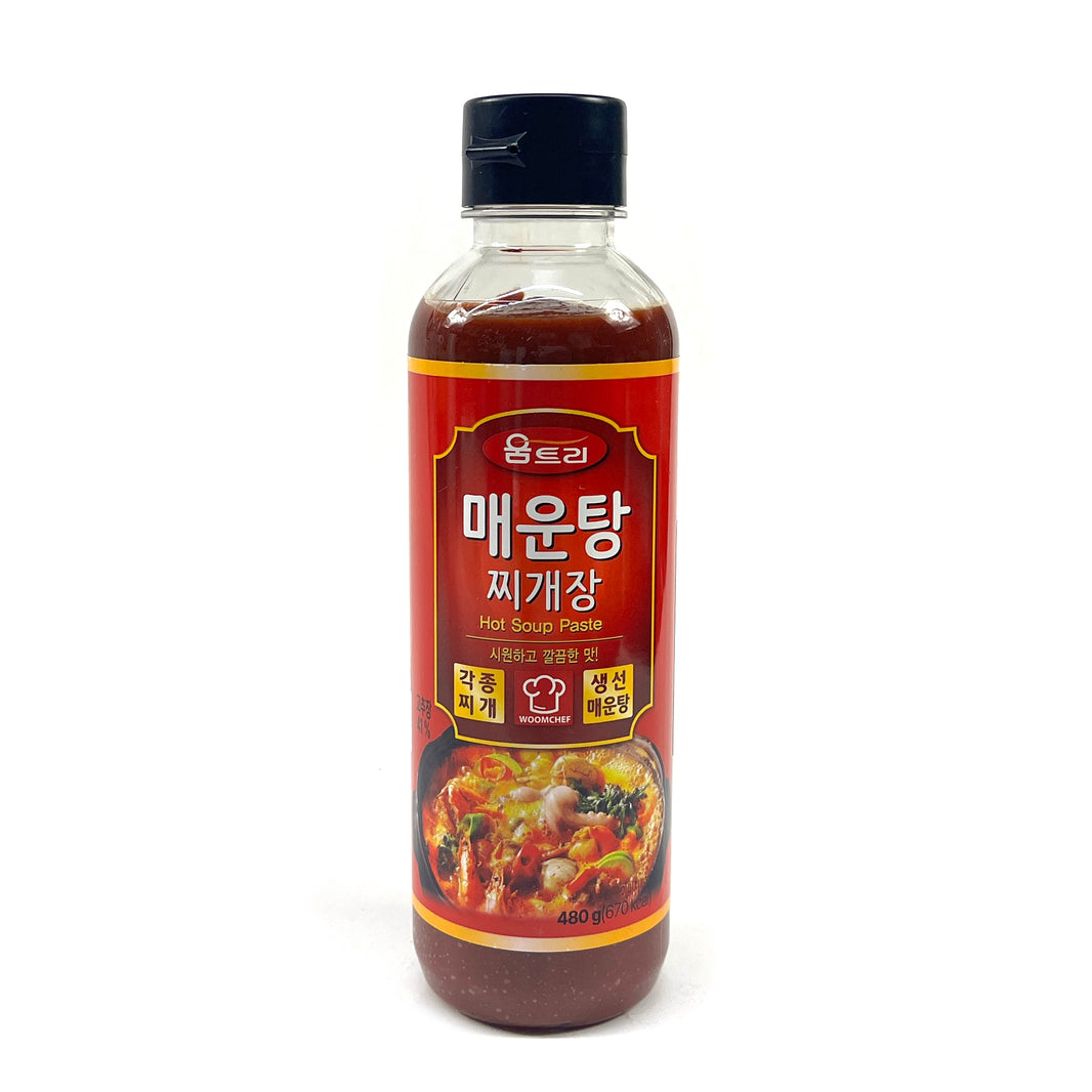 [Woomtree] Hot Soup Paste Spicy Stew / 움트리 매운탕 찌개장 (480g)