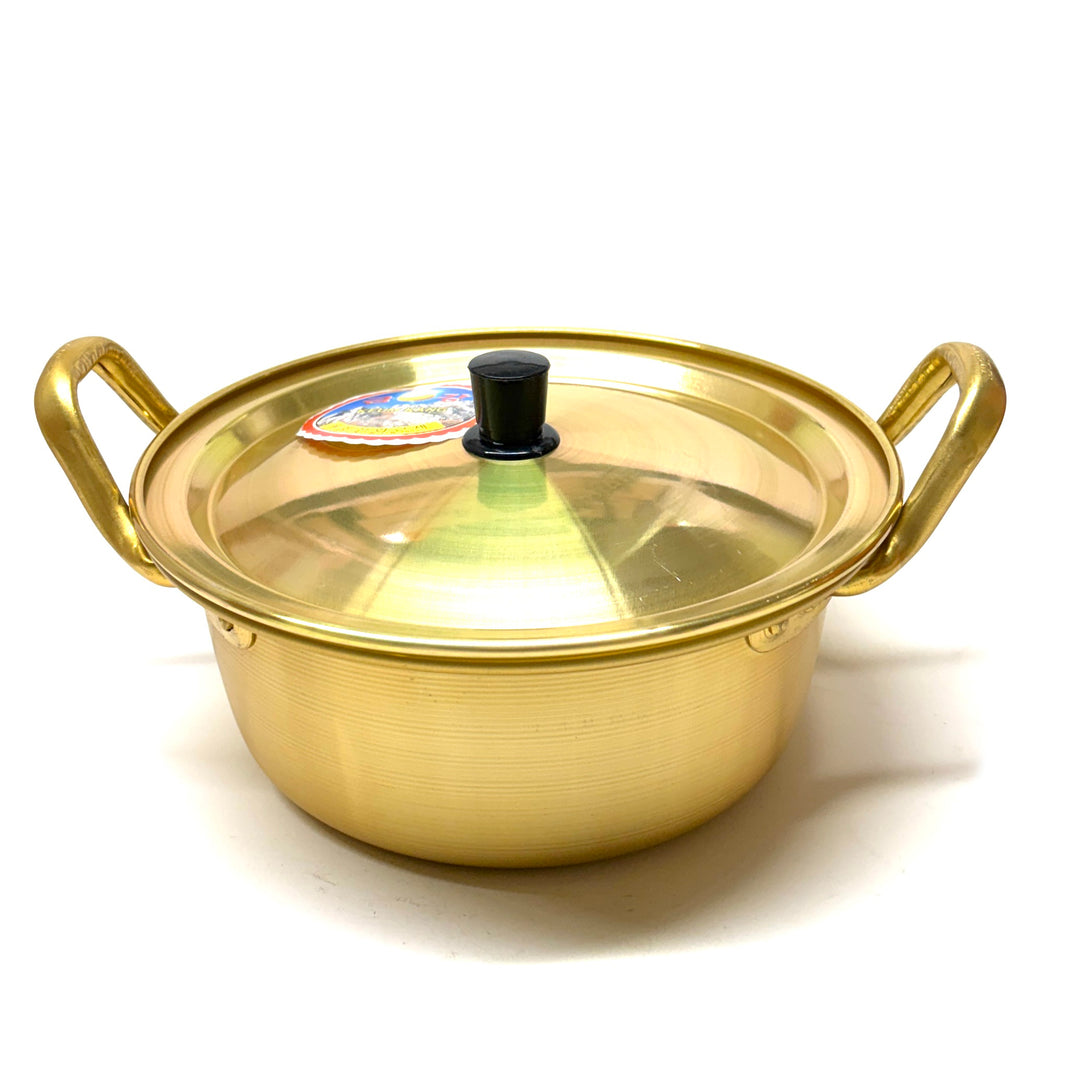 [Kumgang] Nickel Silver Pot Double Grip / 금강 양수 양은 냄비