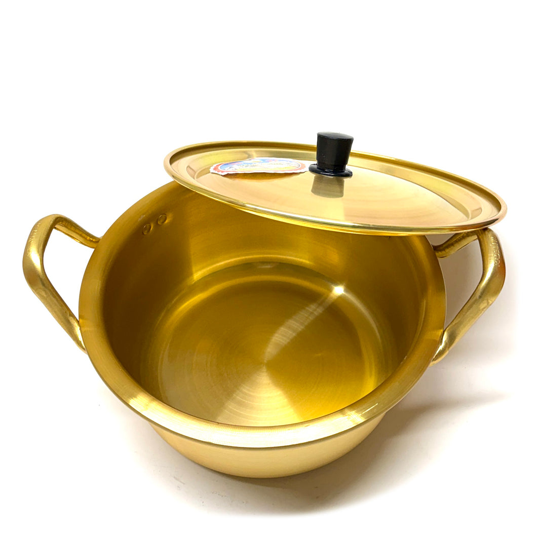 [Kumgang] Nickel Silver Pot Double Grip / 금강 양수 양은 냄비