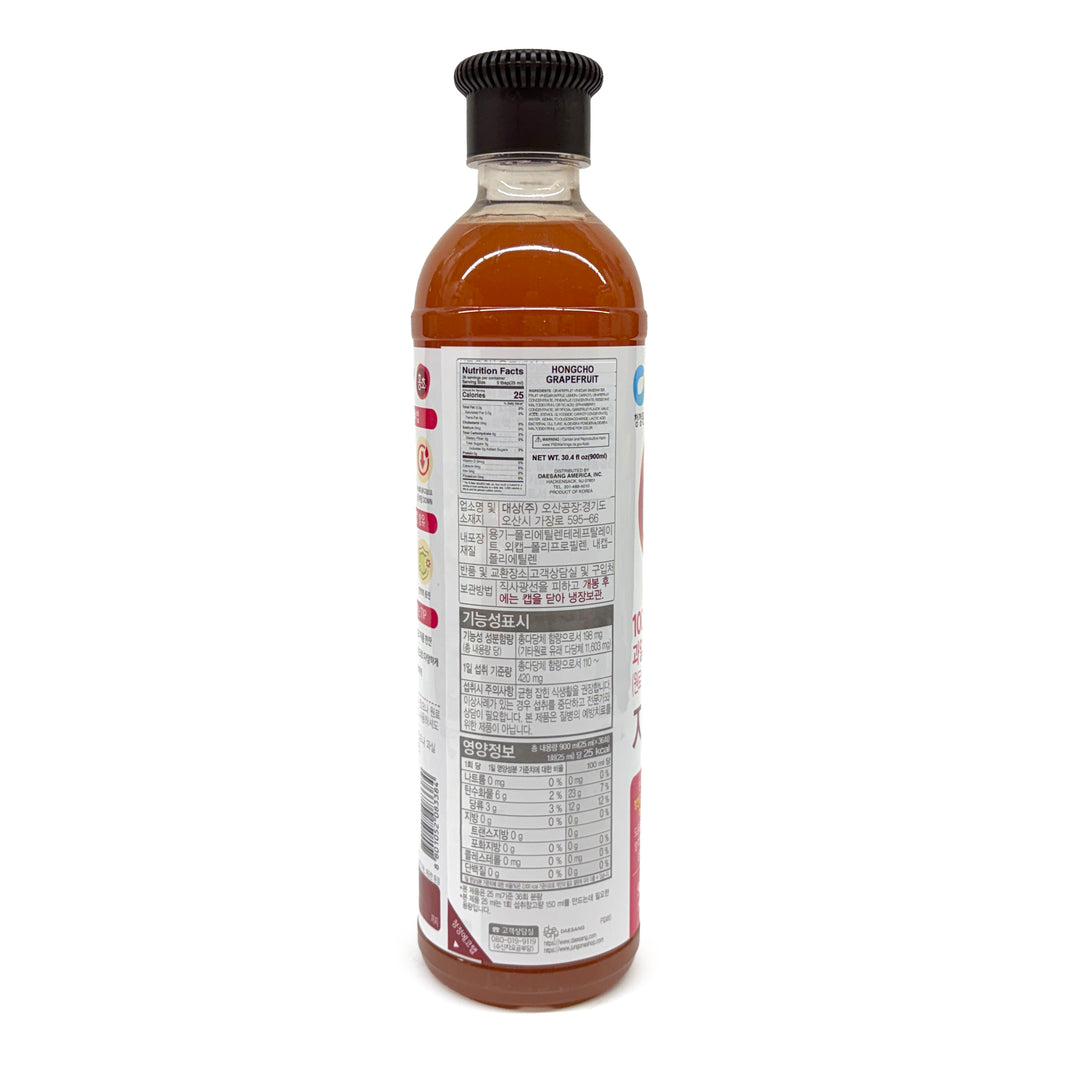 [O'food] Hong Cho Vinegar Grapefruit / 청정원 홍초 자몽 (900ml)