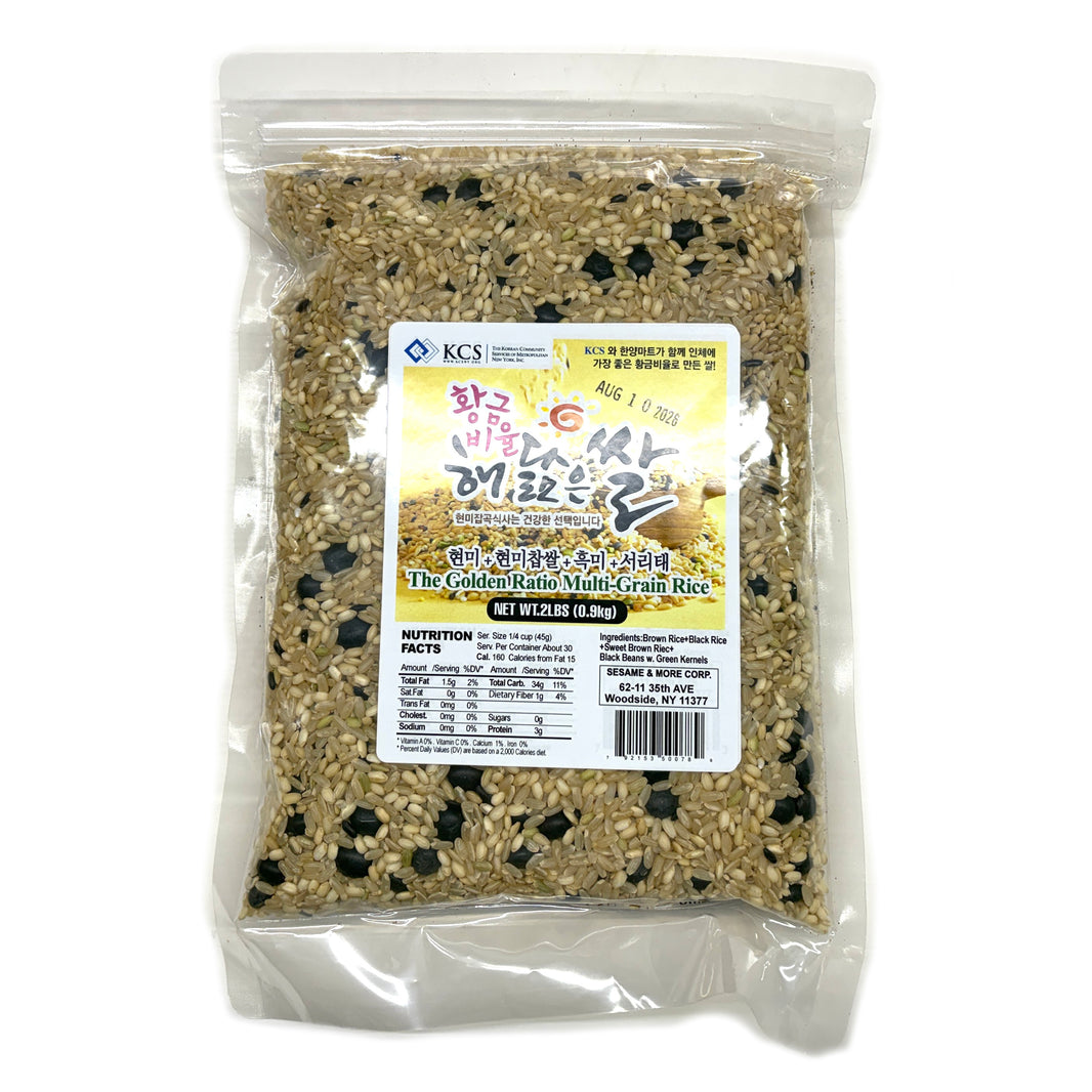 [Teukdeung] The Golden Ratio-Multi Grain Healthy Mixed Rice / 특등 황금비율 해닮은 쌀 (2lb)