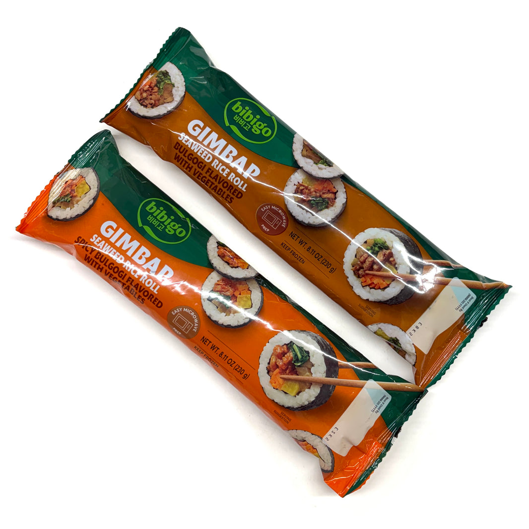 [Bibigo] Gimbap Seaweed Rice roll Spicy Bulgogi with vegetables / 비비고 매운 불고기 김밥 (230g)