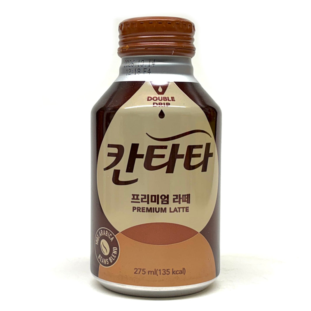 [Lotte] Cantata Premium Latte Coffee / 롯데칠성 칸타타 프리미엄 라떼 캔 커피 (275ml)