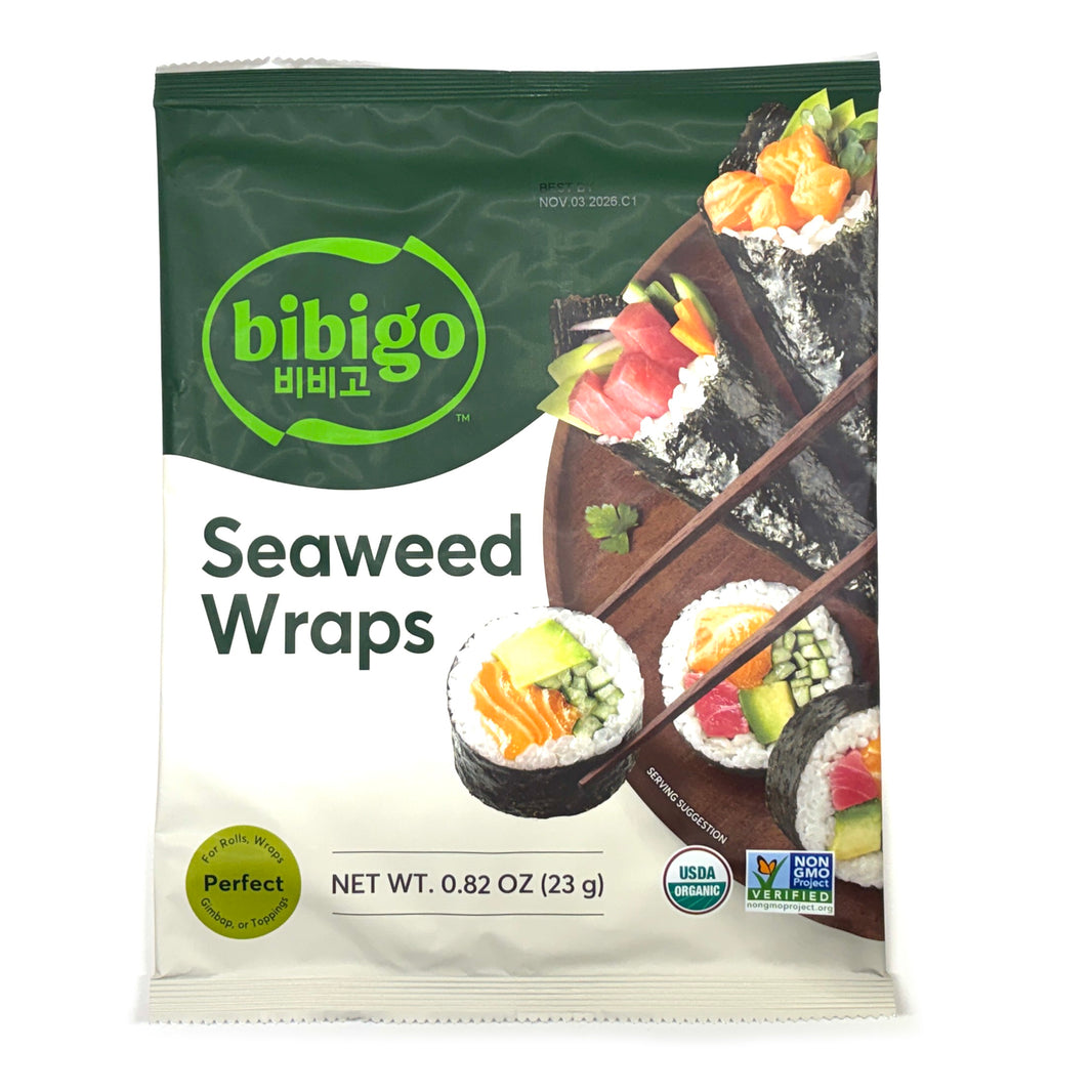 [Bibigo] Seaweed Wraps for Gimbap / 비비고 김밥 롤 김 (23g)