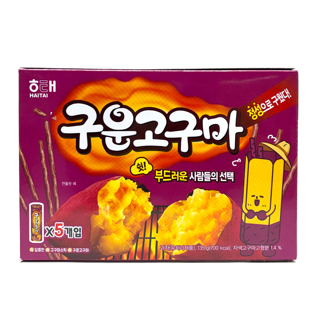 [Haitai] Baked Sweet Potato Stick / 해태 구운고구마 (135g)