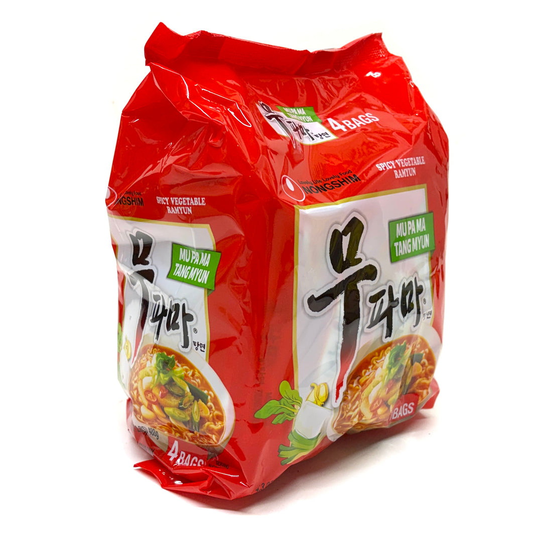 [Nongshim] Mupama Tang Myun  / 농심 무파마 탕면 (4pks) - Best by Apr 16, 2026