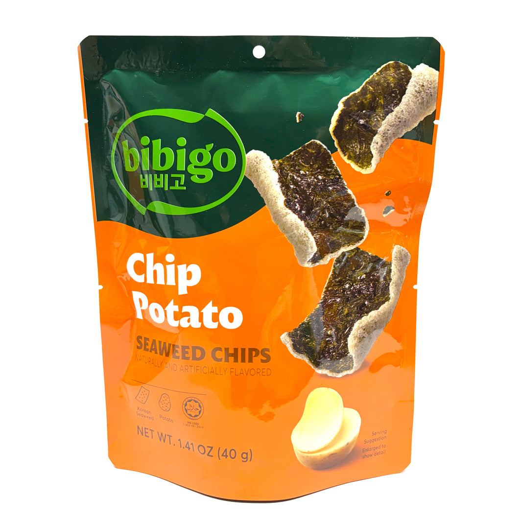 [Bibigo] Seaweed Chip Potato / 비비고 칩 포테이토 김부각 칩 (40g)
