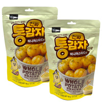 [Gugen] Whole Potato Snack Honey Mustard Flavor / 구겐 진짜 통 감자 스낵 허니 머스타드맛 (60g x2pk)
