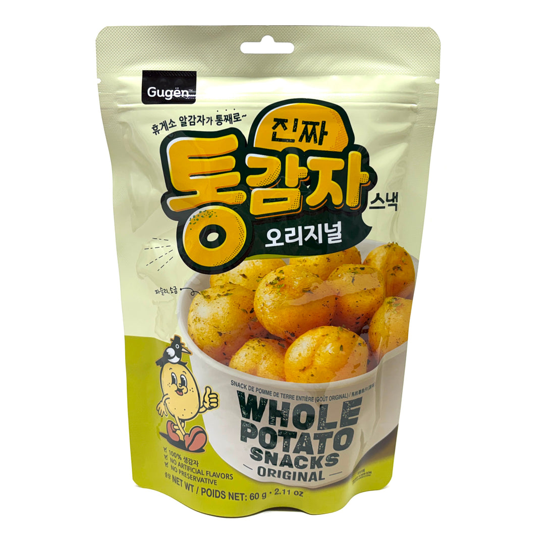 [Gugen] Whole Potato Snack Original / 구겐 진짜 통 감자 스낵 오리지널 (60g x2pk)