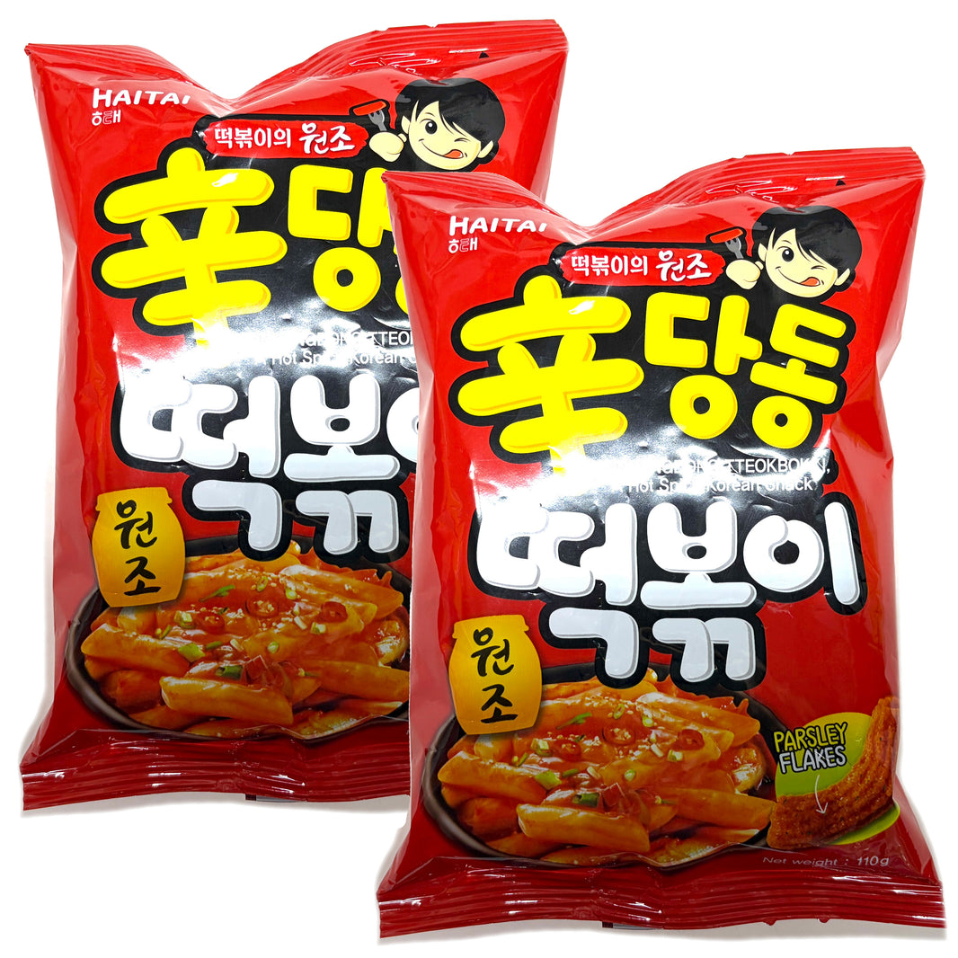 [Haitai] Sindangdong Tteokbokki A Hot Spicy Korean Snack / 해태 신당동 떡볶이 (110g x2pk)