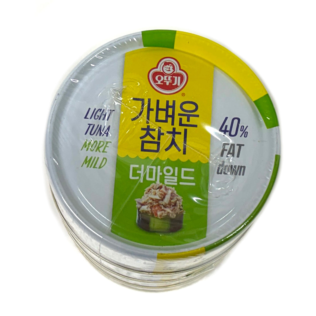 [Ottogi] Light Tuna More Mild / 오뚜기 가벼운 참치 더마일드 (135g x4)