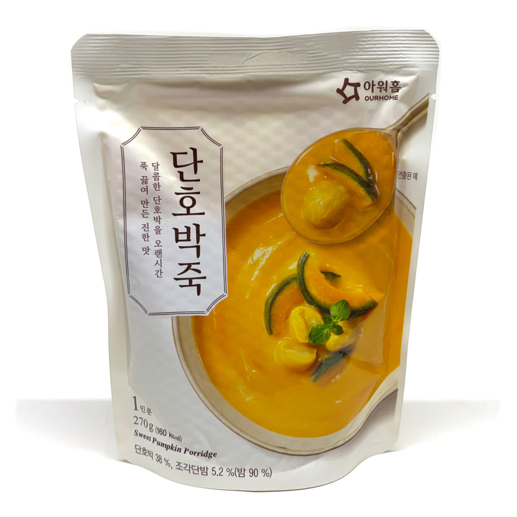 [Ourhome] Sweet Pumpkin Porridge / 아워홈 단호박 죽 (270g)