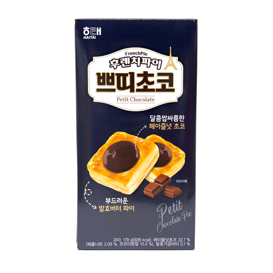[Haitai] French Pie Petit Chocolate Pie / 해태 후렌치파이 쁘띠 초코 (179g)