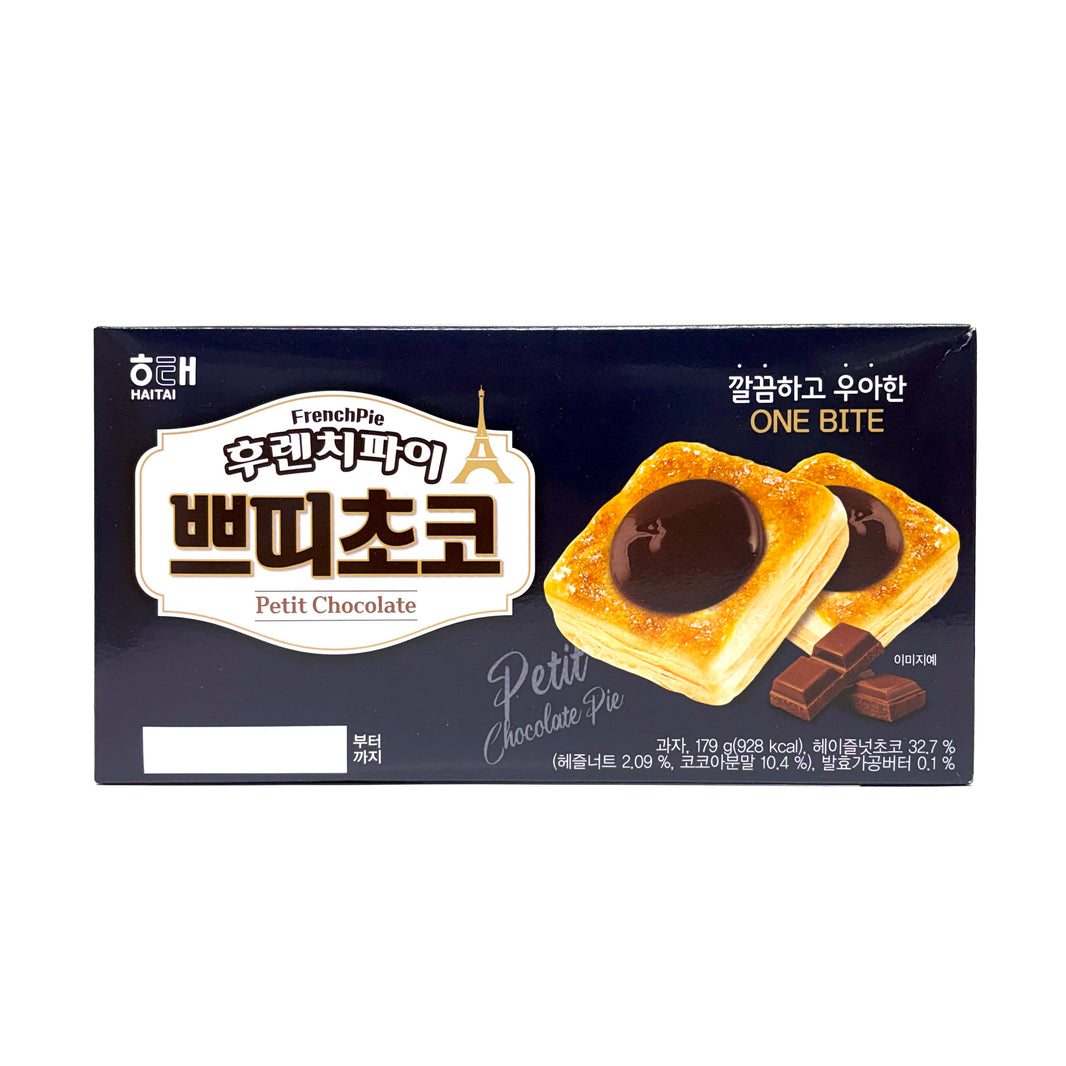 [Haitai] French Pie Petit Chocolate Pie / 해태 후렌치파이 쁘띠 초코 (179g)