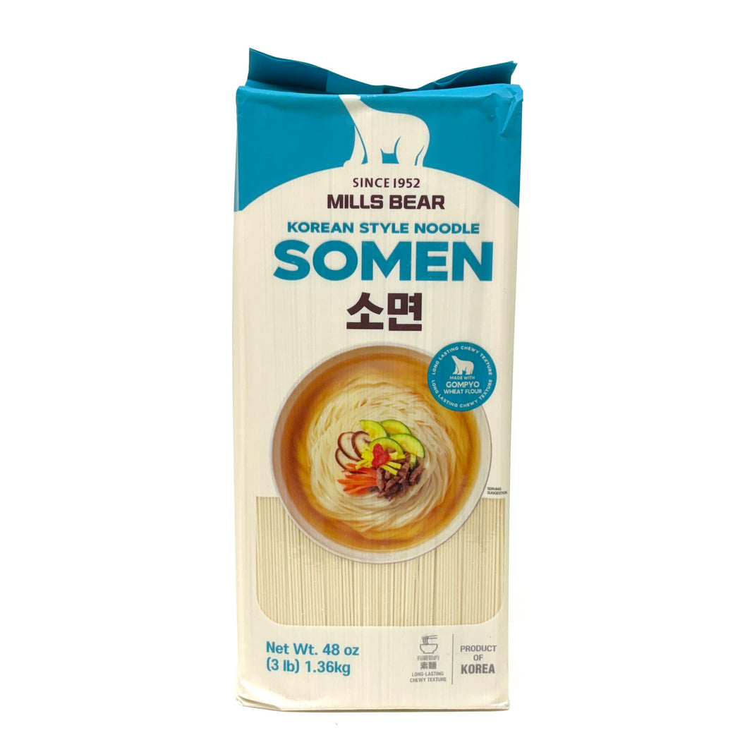 [Gompyo] Mills Bear Korean Style Noodle Somen / 곰표 비단 소면 (1.36kg)