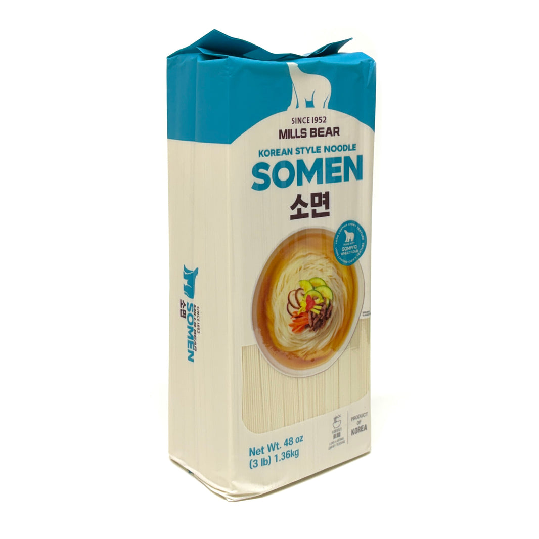 [Gompyo] Mills Bear Korean Style Noodle Somen / 곰표 비단 소면 (1.36kg)