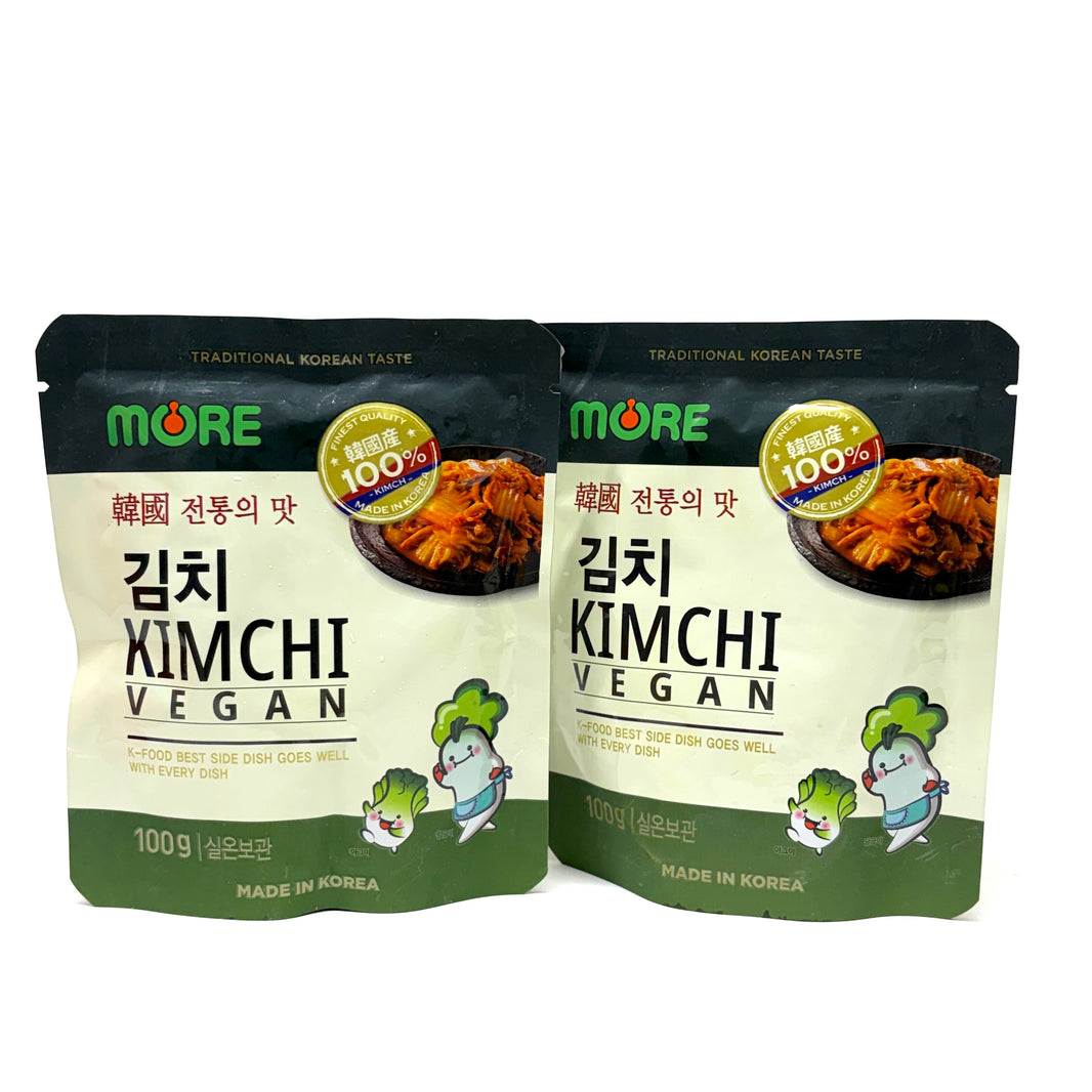 [More] Korean Kimchi Vegan / 모어 김치 실온보관 (100g x2)