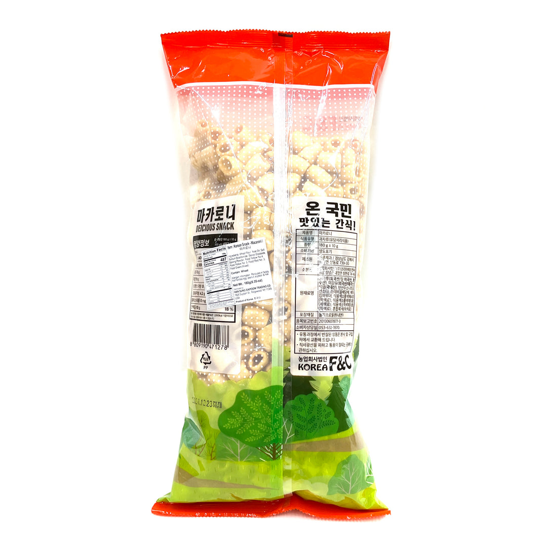 [F&C] Korean Snack Macaroni / F&C 마카로니 스낵 (180g)